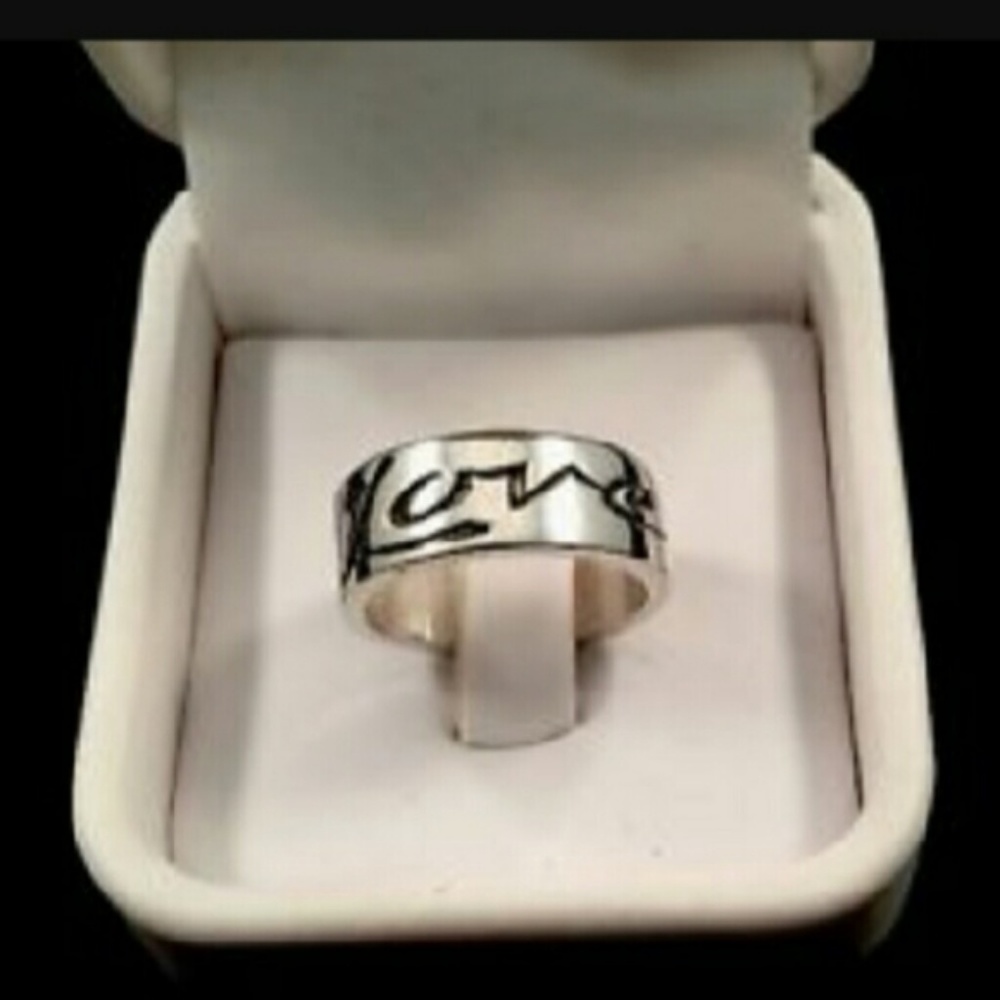 Love In-scripted Ring James Avery **RETIRED**